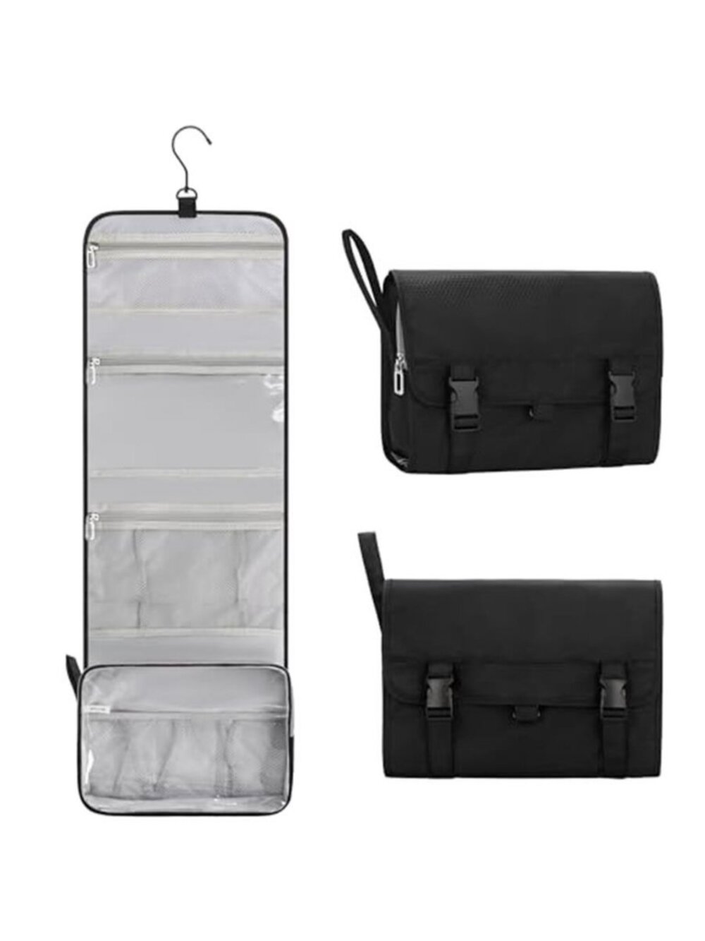 Travel Hanging Toiletry Bag for Men Women Travel Kit Shaving Bag | Waterproof